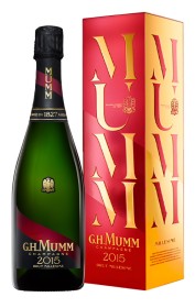 Mumm Grand Cordon Millésimé 2015 con Estuche